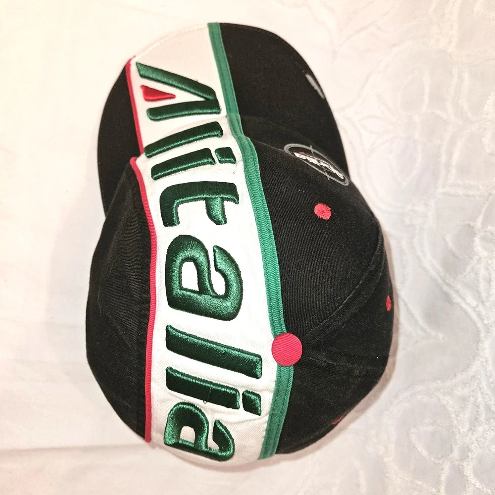 Aprilia Alitalia Racing Team Cap Hat MotoGP Italian Flag Colors Y2K Adjustable